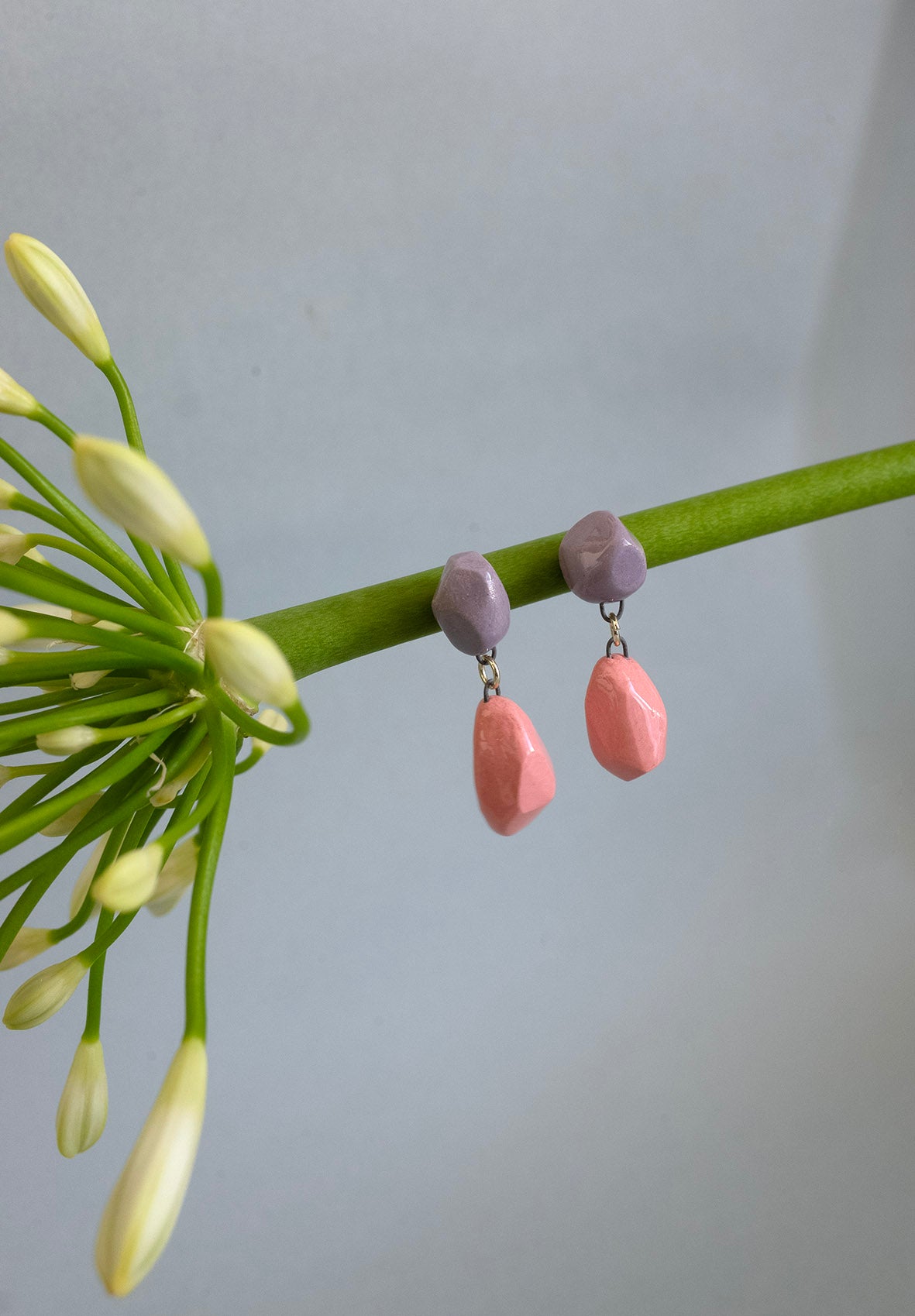 boucles d'oreilles Bijoux Cailloux