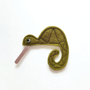 broche Caméléon